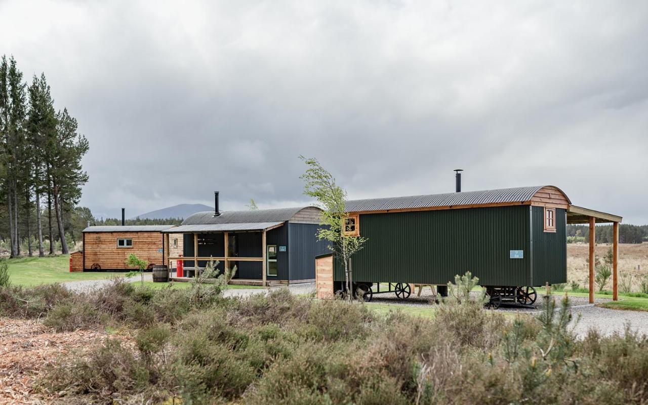 Highland Shepherd Huts Nethy Bridge Exteriér fotografie