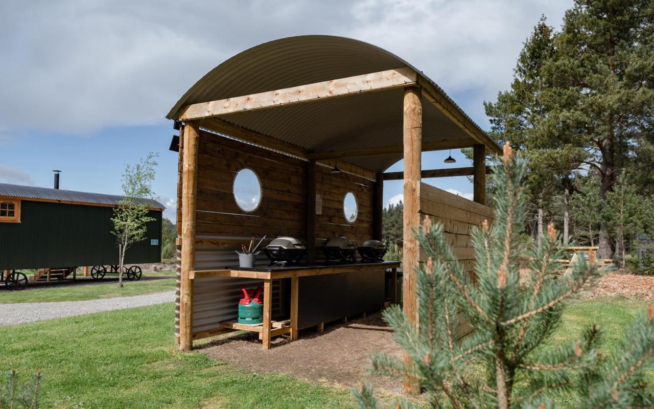 Apartmán Highland Shepherd Huts Nethy Bridge Exteriér fotografie